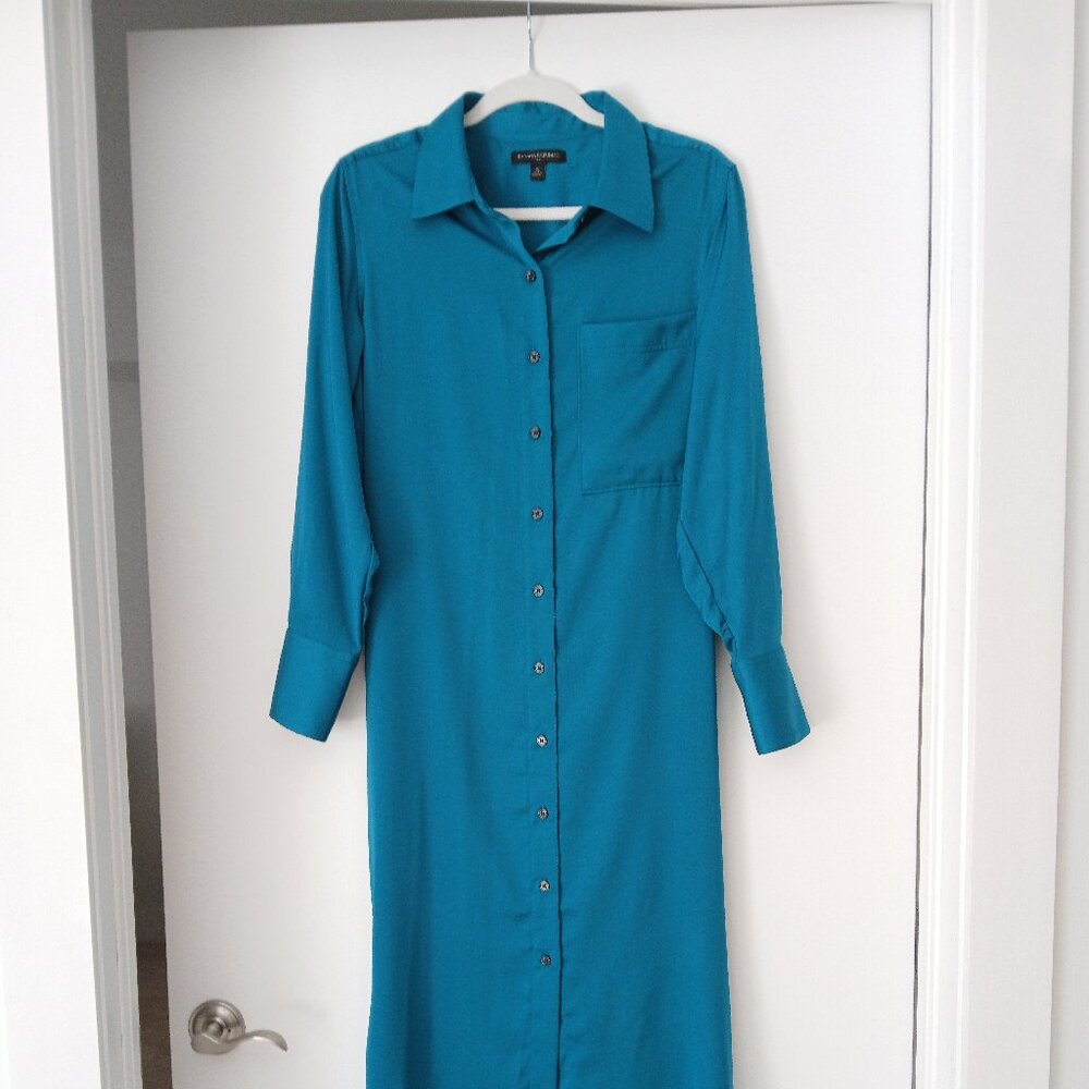 Banana Republic Factory Maxi Shirtdress